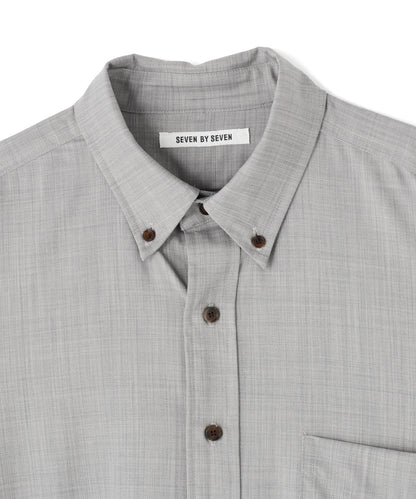 BUTTON DOWN SHIRTS ‐Super 140's Wool‐