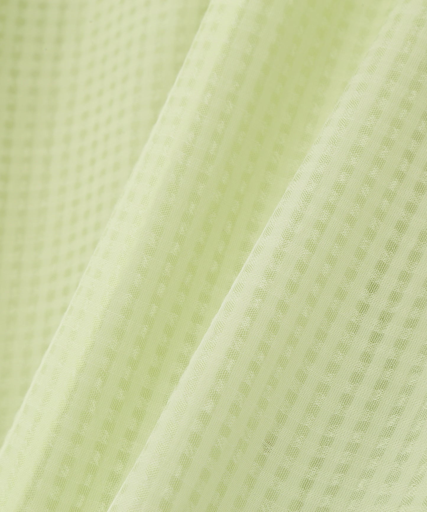 SHEER OPEN COLLAR SHIRTS　L/S ‐Gingham Check Indian fabric‐