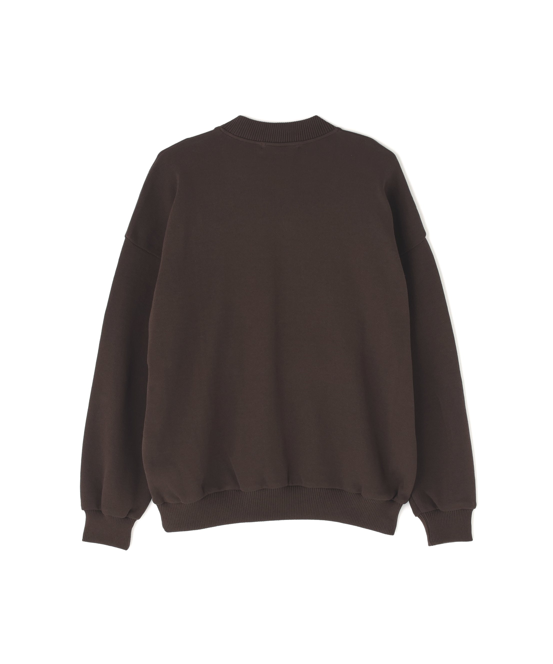 CREW NECK STRIPE KNIT SWEATER ‐Cool touch Organic cotton‐ | SEVEN