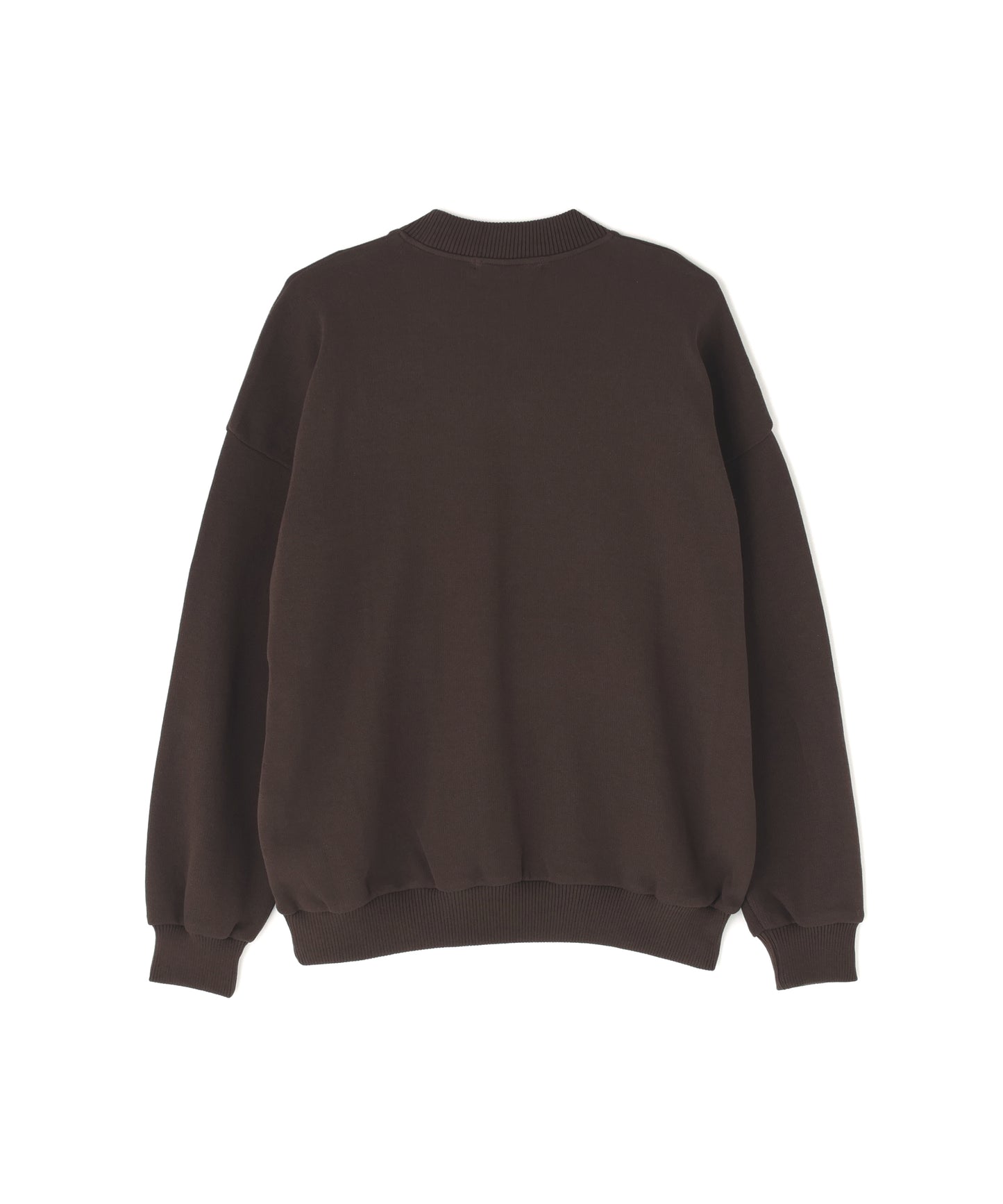 CREW NECK STRIPE KNIT SWEATER ‐Cool touch Organic cotton‐