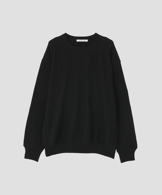 CREW NECK KNIT SWEAT SHIRTS ‐Tight tension Cotton‐