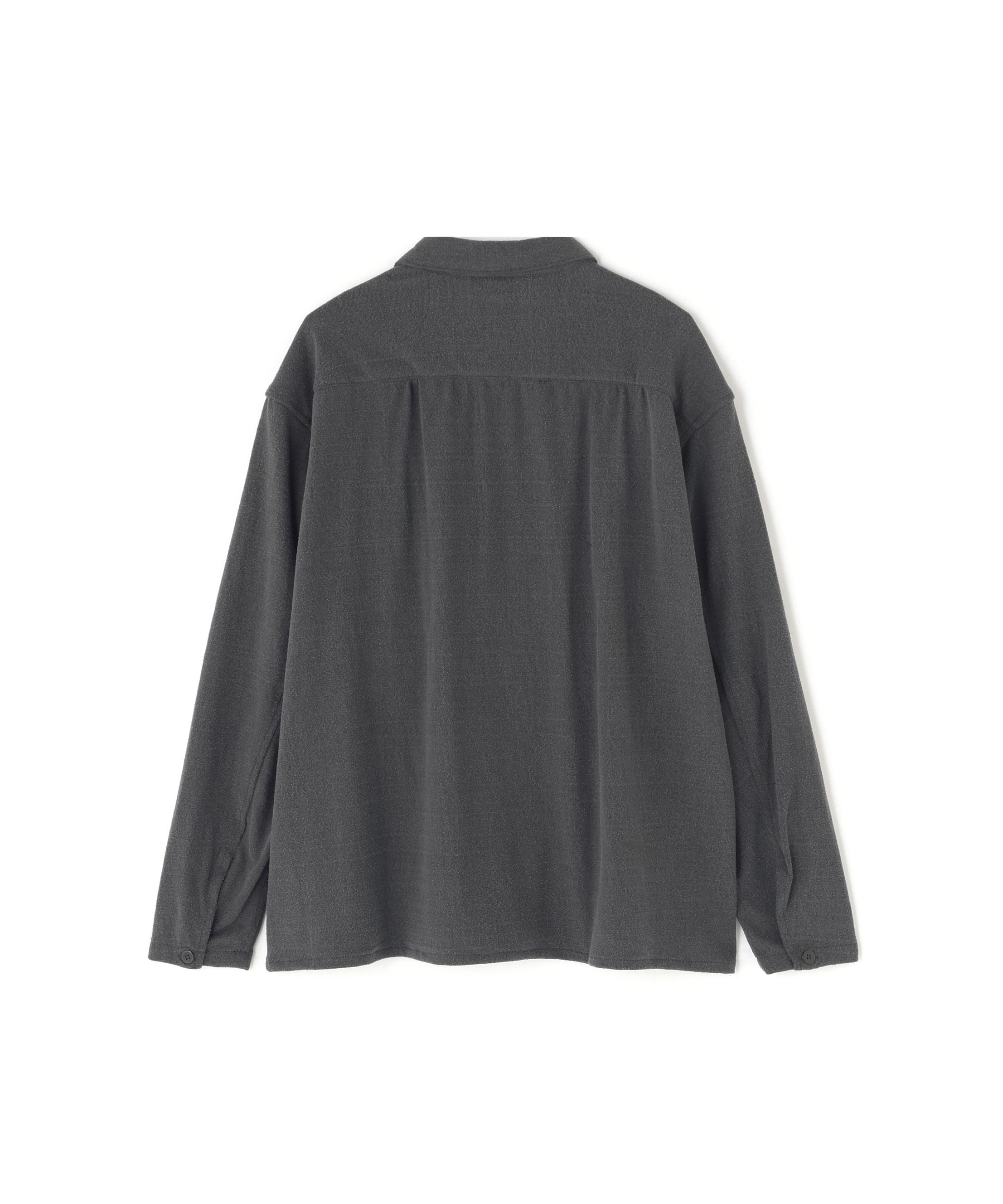 SHIRTS JACKET ‐Silk noil Jersey‐ | SEVEN BY SEVEN