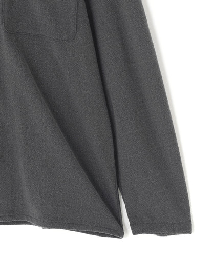 SHIRTS JACKET ‐Silk noil Jersey‐