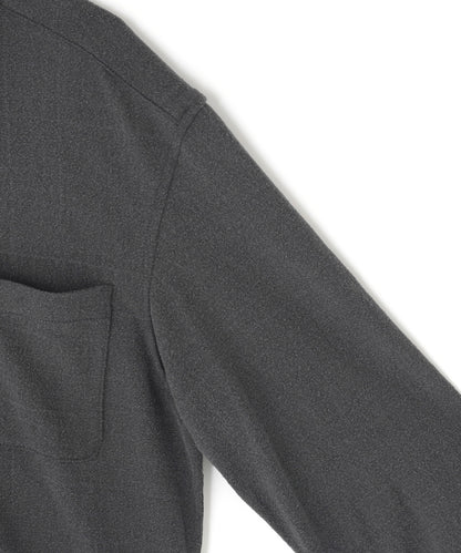 SHIRTS JACKET ‐Silk noil Jersey‐