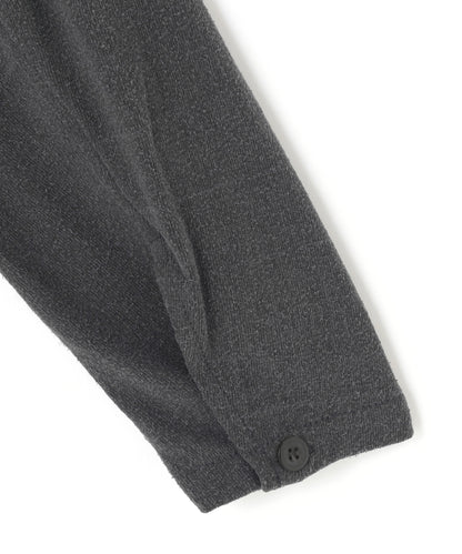 SHIRTS JACKET ‐Silk noil Jersey‐
