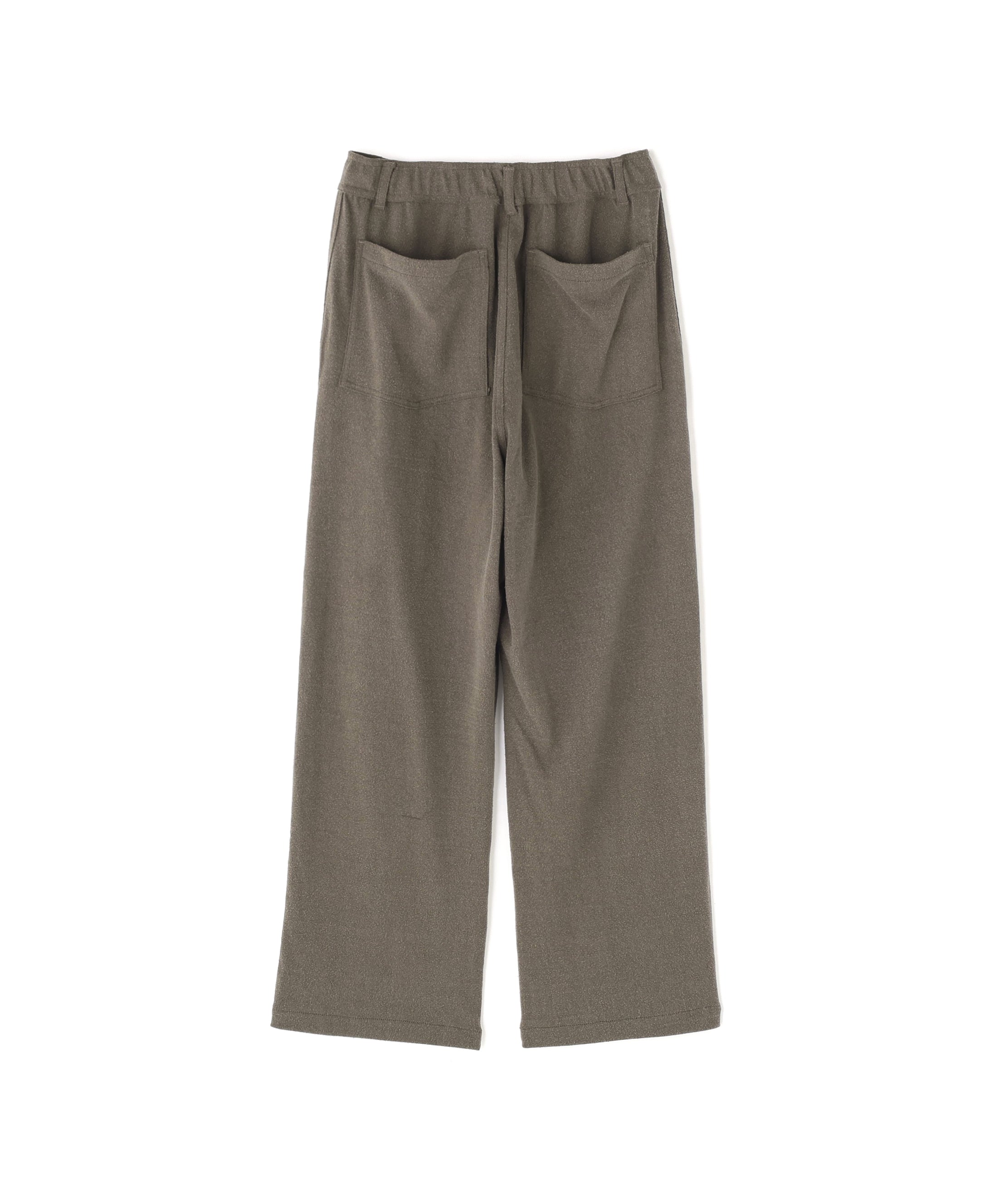 EASY TROUSERS ‐Silk noil Jersey‐ | SEVEN BY SEVEN