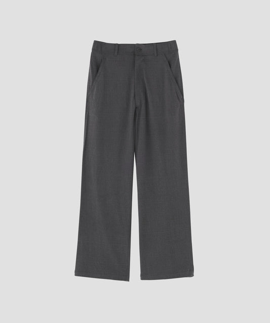 EASY TROUSERS ‐Silk noil Jersey‐