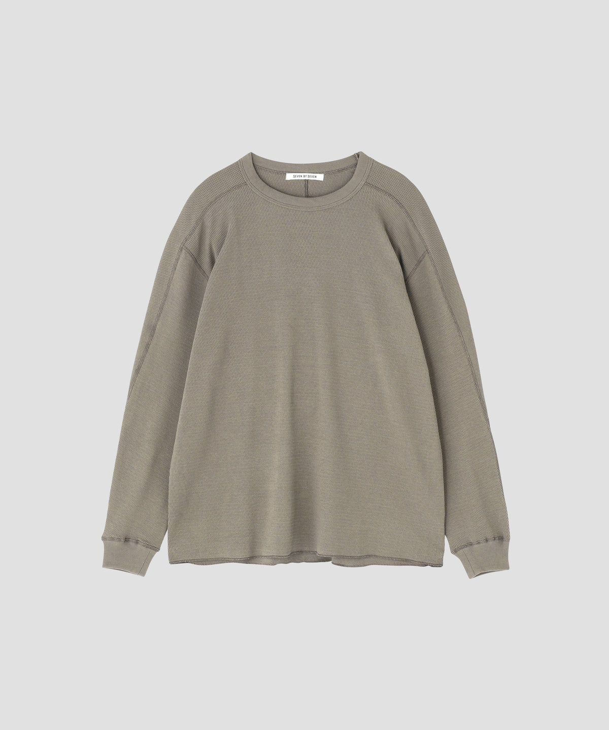 THERMAL SHIRTS-Fabric dyed- | SEVEN BY SEVEN