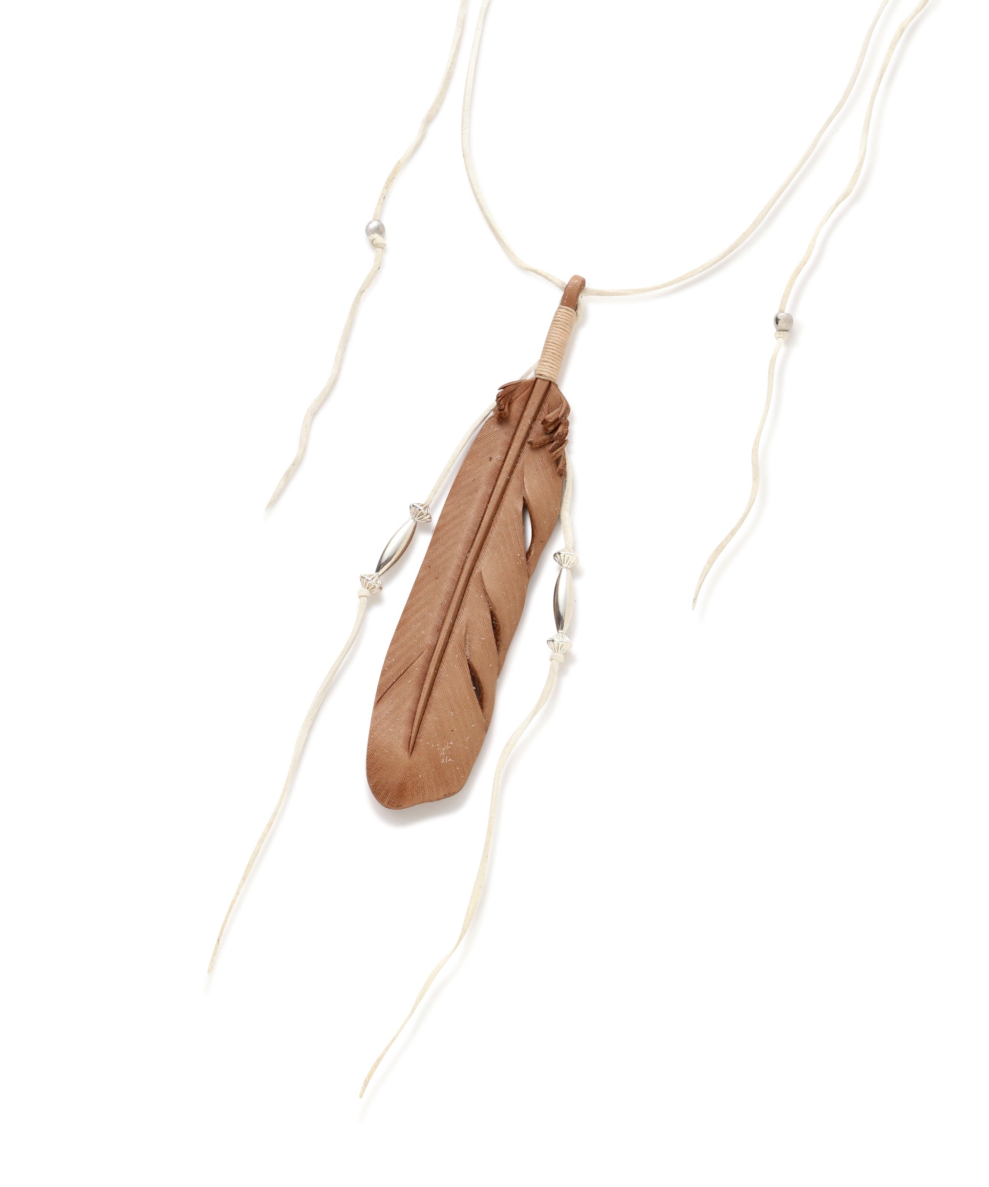 Rooster King＆Co.,/SEVEN BY SEVEN】 LEATHER CARVING FEATHER