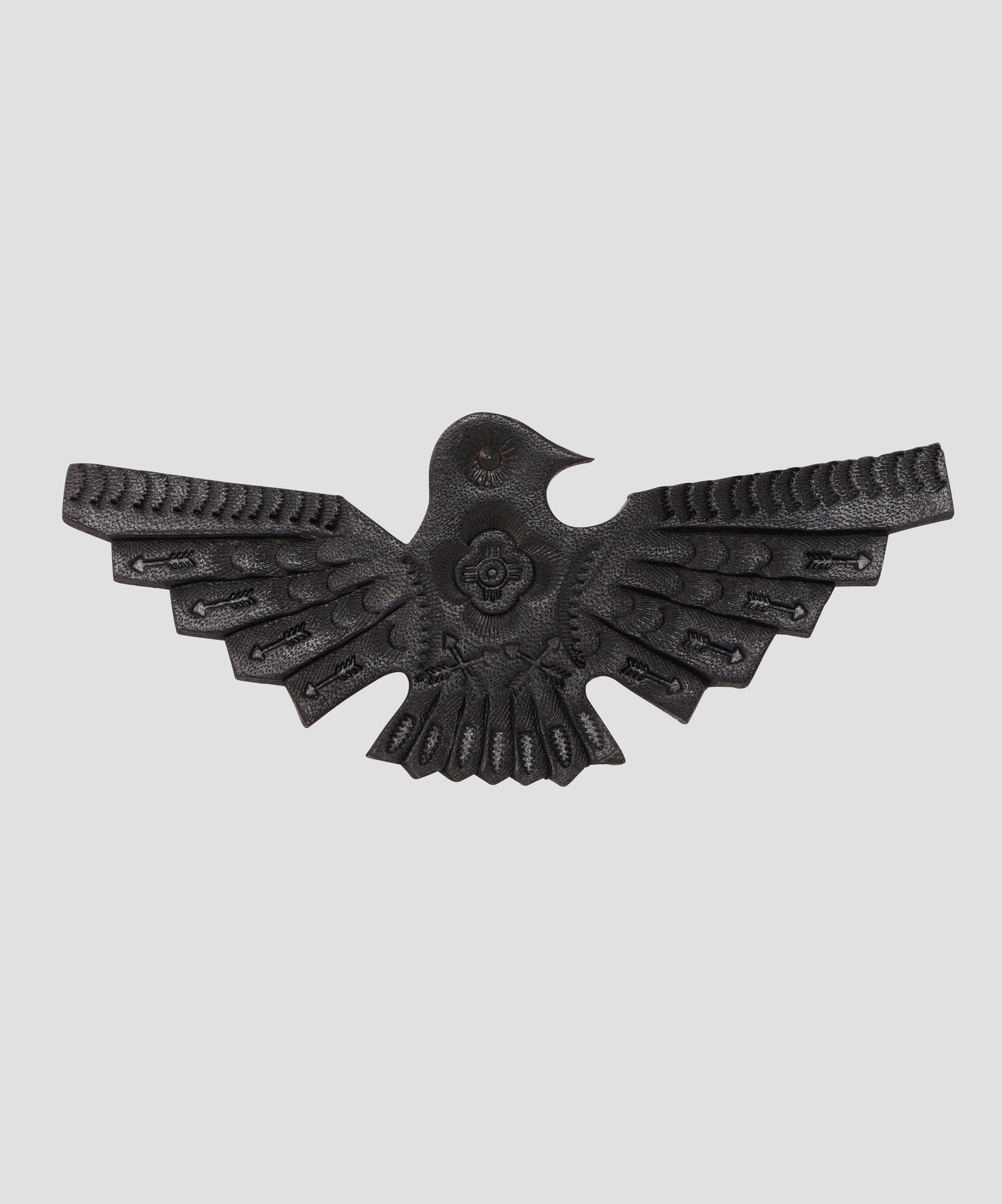 【Rooster King＆Co.,/SEVEN BY SEVEN】 LEATHER CARVING PINS -Large Thunderbird-