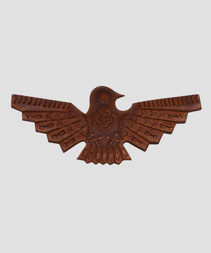 【Rooster King＆Co.,/SEVEN BY SEVEN】 LEATHER CARVING PINS -Large Thunderbird-