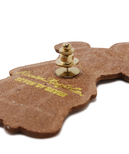 【Rooster King＆Co.,/SEVEN BY SEVEN】 LEATHER CARVING PINS -Mi**ey-