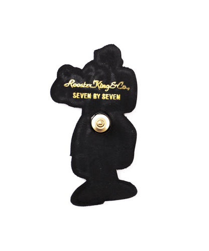 【Rooster King＆Co.,/SEVEN BY SEVEN】 LEATHER CARVING PINS -G**fy-