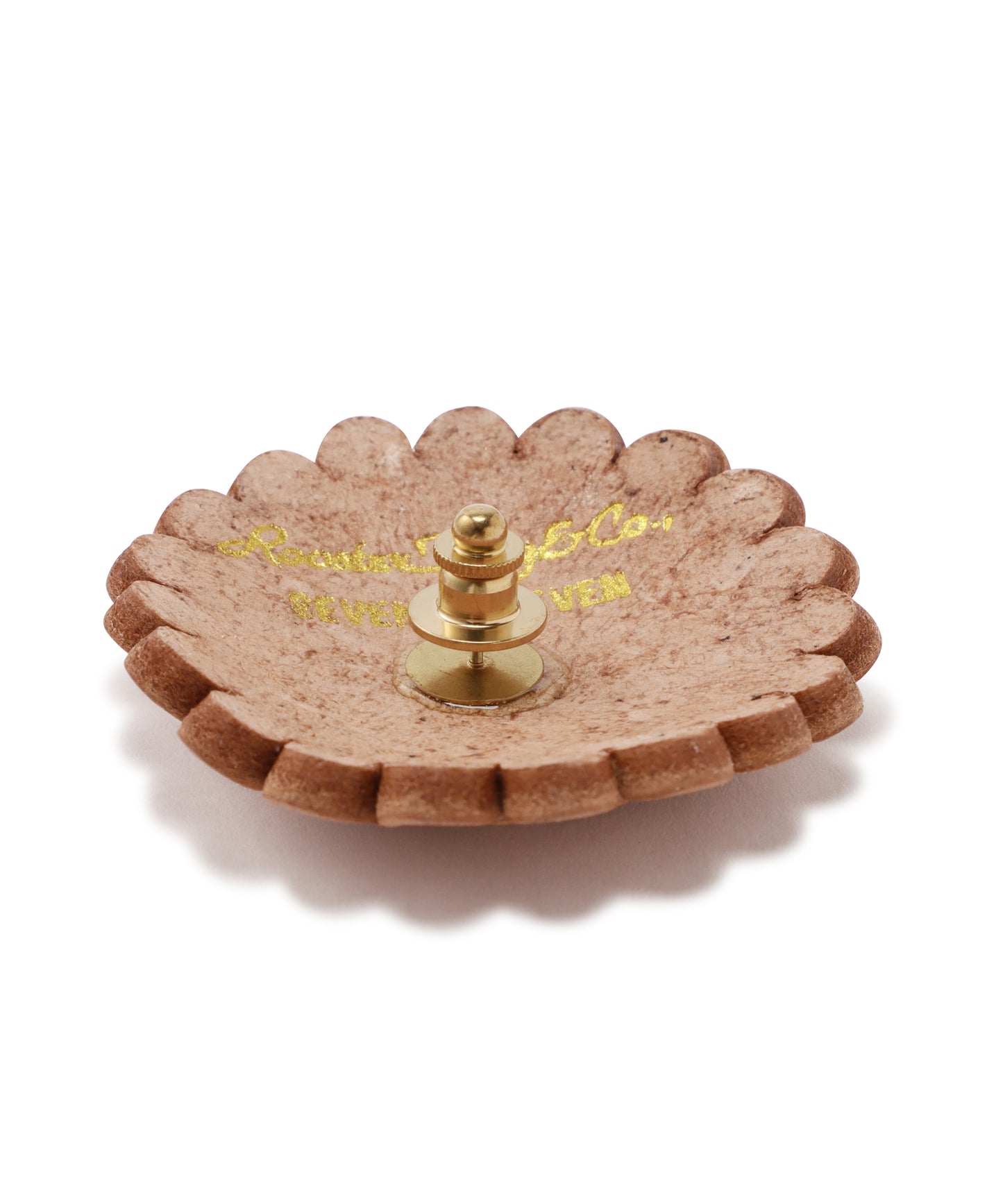 【Rooster King＆Co.,/SEVEN BY SEVEN】 LEATHER CARVING PINS -Large Concho Style B-