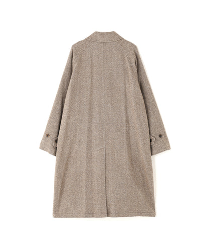 BAL COLLAR COAT　 -Silk Wool Angora Cashmere -