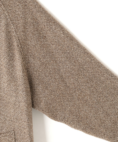 BAL COLLAR COAT　 -Silk Wool Angora Cashmere -