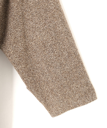 BAL COLLAR COAT　 -Silk Wool Angora Cashmere -