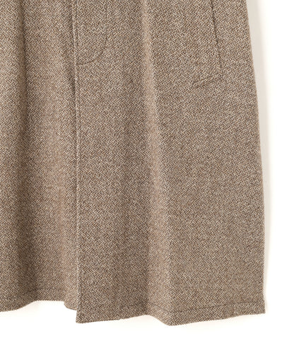 BAL COLLAR COAT　 -Silk Wool Angora Cashmere -