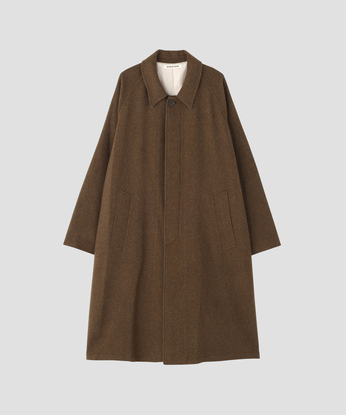 BAL COLLAR COAT　 -Silk Wool Angora Cashmere -