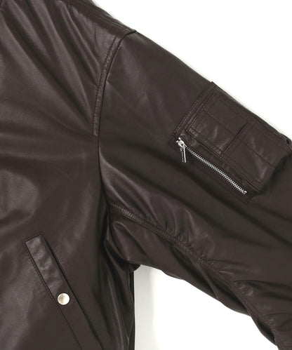 MA-1 LEATHER BLOUSON  ‐Sheep Leather‐