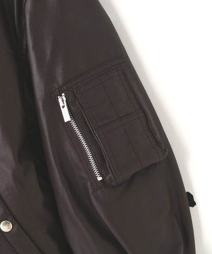MA-1 LEATHER BLOUSON  ‐Sheep Leather‐