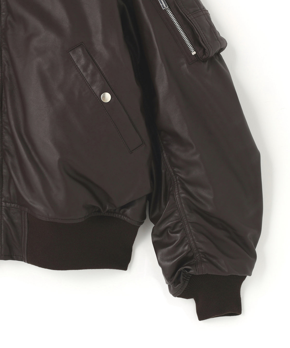 MA-1 LEATHER BLOUSON  ‐Sheep Leather‐
