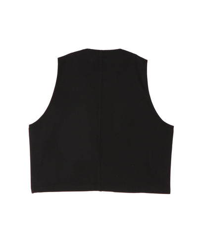 WORK VEST ‐Powder Melton Wool‐