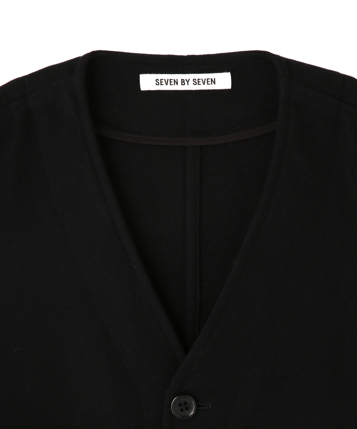 WORK VEST ‐Powder Melton Wool‐