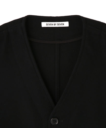 WORK VEST ‐Powder Melton Wool‐