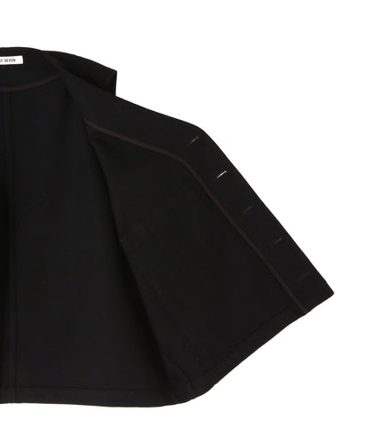 WORK VEST ‐Powder Melton Wool‐
