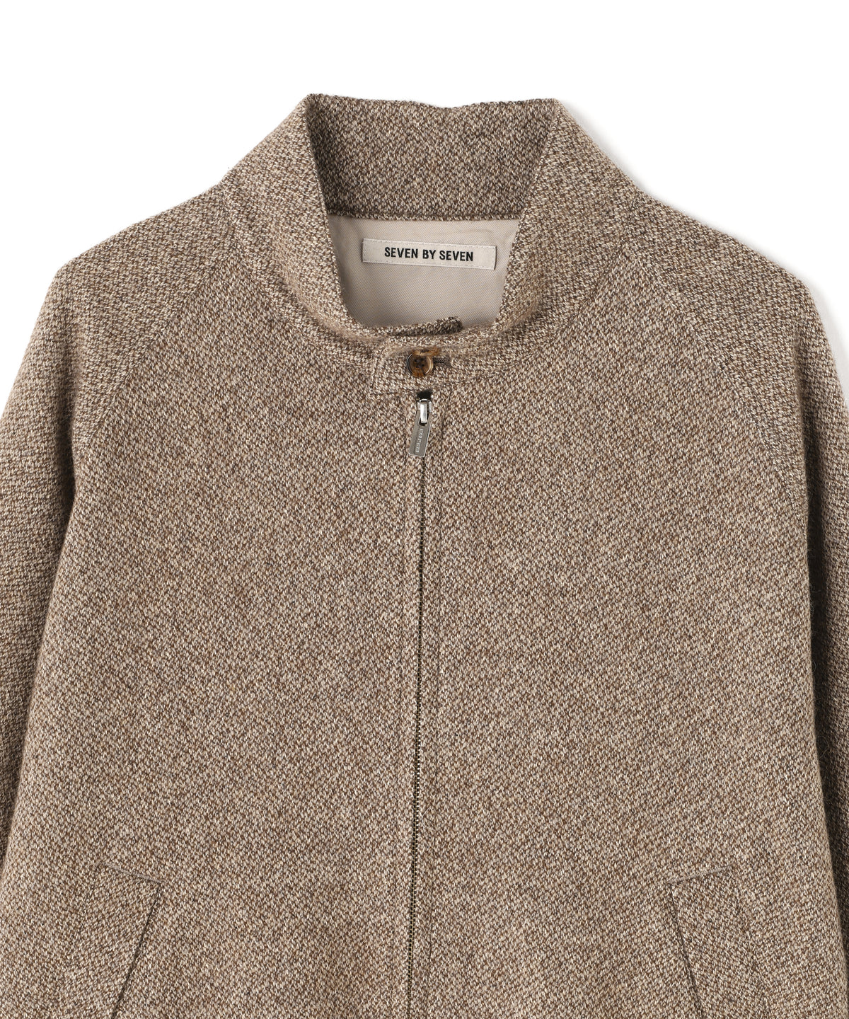 DOG EAR JACKET -  - Silk Wool Angora Cashmere -