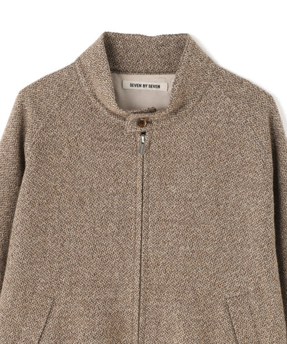 DOG EAR JACKET -  - Silk Wool Angora Cashmere -