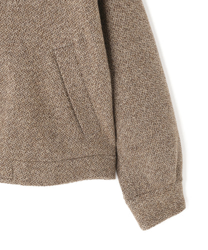 DOG EAR JACKET -  - Silk Wool Angora Cashmere -