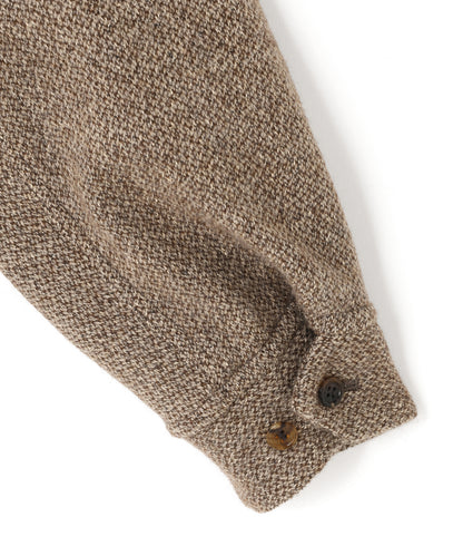 DOG EAR JACKET -  - Silk Wool Angora Cashmere -