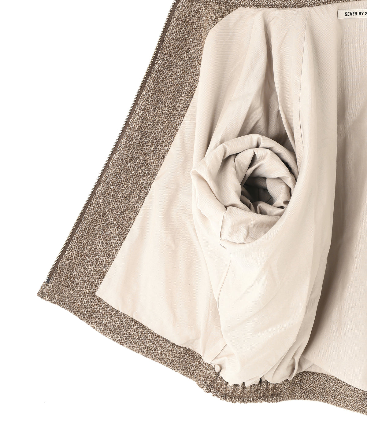 DOG EAR JACKET -  - Silk Wool Angora Cashmere -