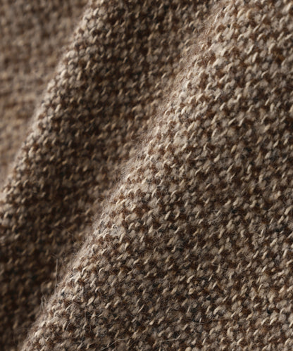 DOG EAR JACKET -  - Silk Wool Angora Cashmere -
