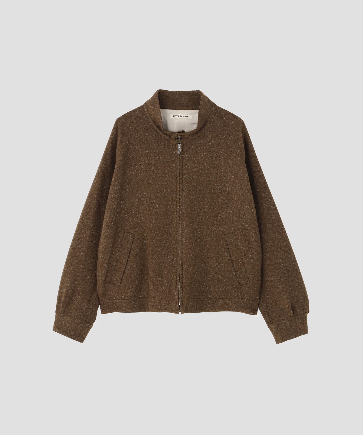 DOG EAR JACKET -  - Silk Wool Angora Cashmere -