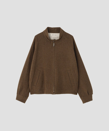 DOG EAR JACKET -  - Silk Wool Angora Cashmere -