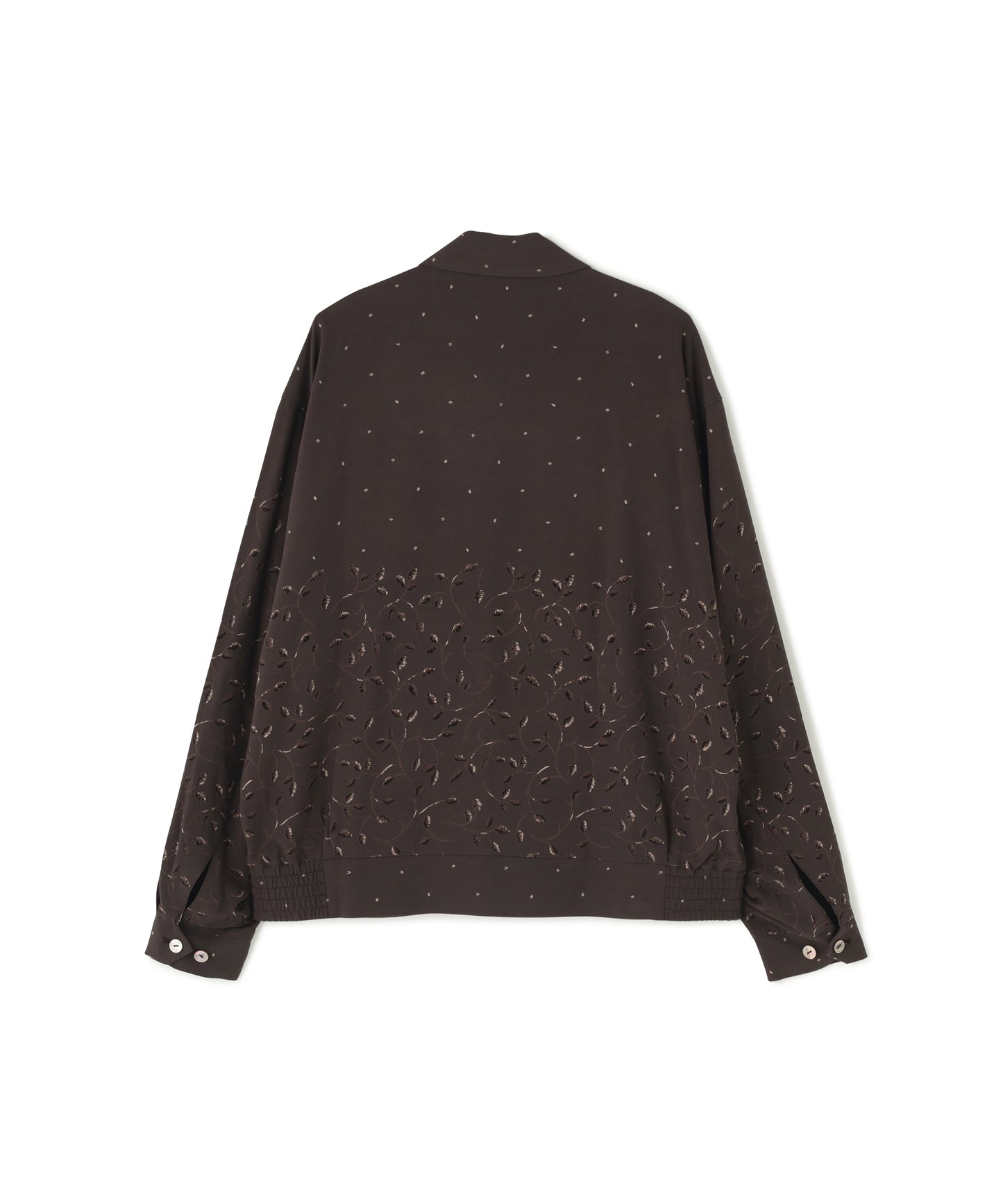ZIP UP BLOUSON  - Botanical print -