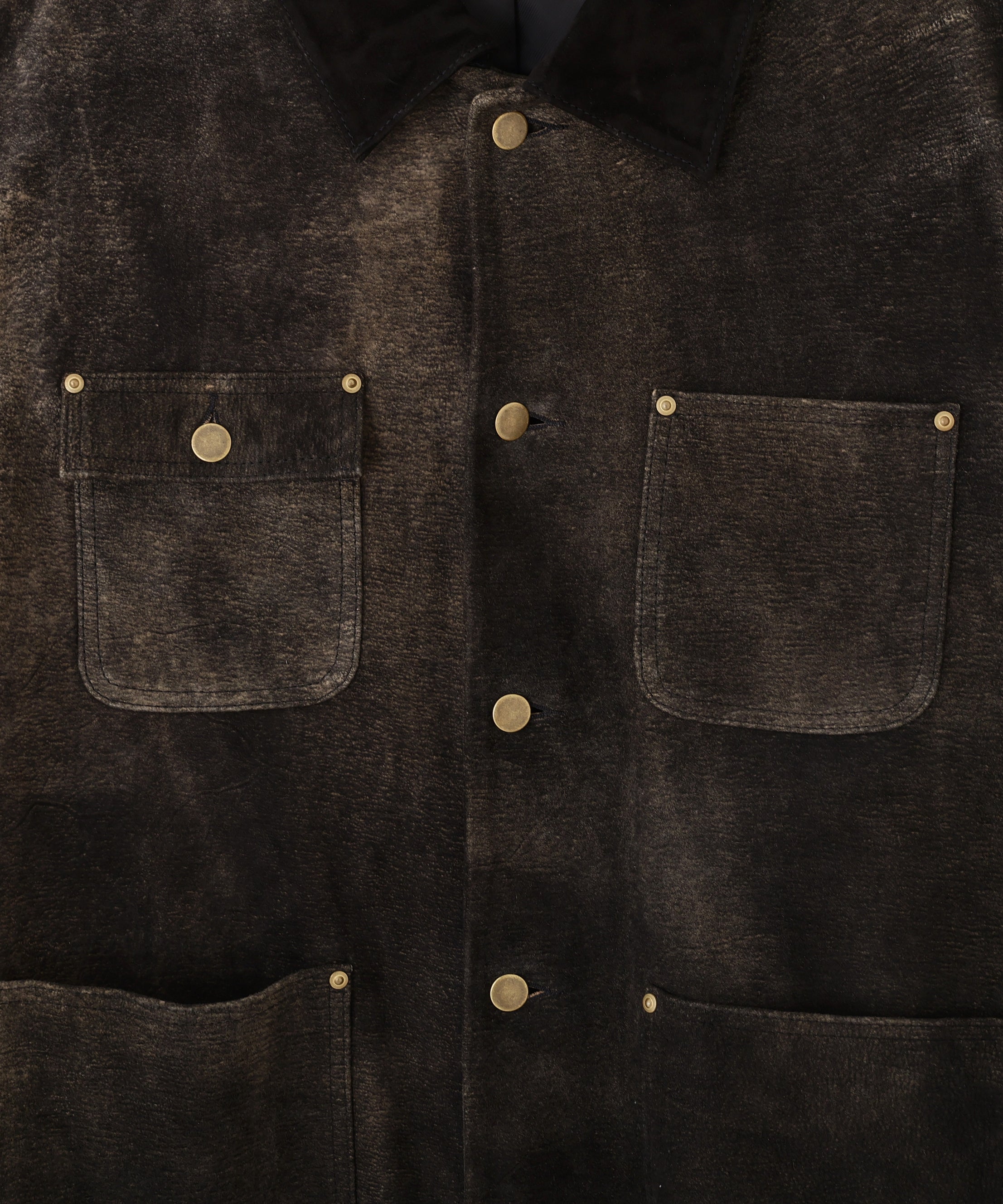 セブンバイセブン LEATHER MICHIGAN CHORE COAT S PRE ORDER】LEATHER MICHIGAN CHORE COAT ‐Antique finish‐ | SEVEN BY