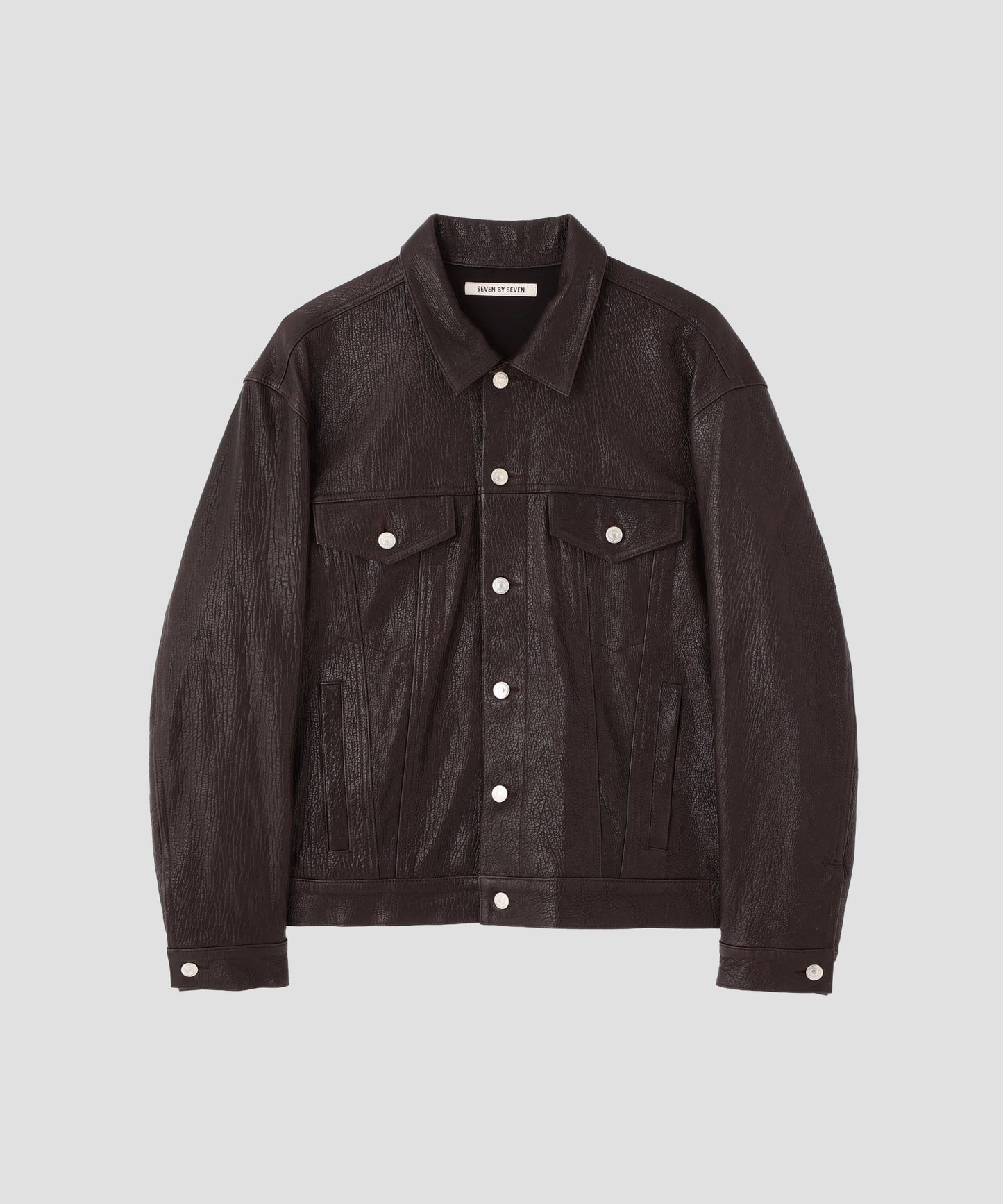 【PRE ORDER】LEATHER TRACKER JACKET <Type：3RD>