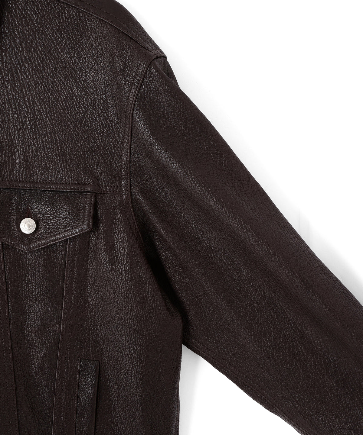 【PRE ORDER】LEATHER TRACKER JACKET <Type：3RD>