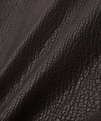 【PRE ORDER】LEATHER TRACKER JACKET <Type：3RD>