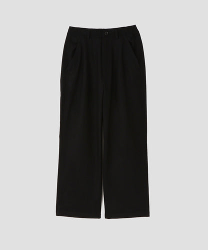 EASY TROUSERS  - Powder Melton -