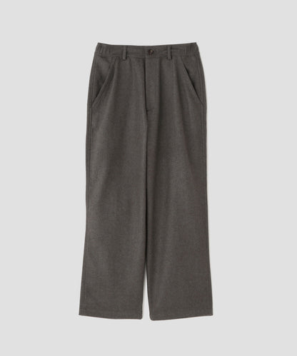 EASY TROUSERS  - Powder Melton -