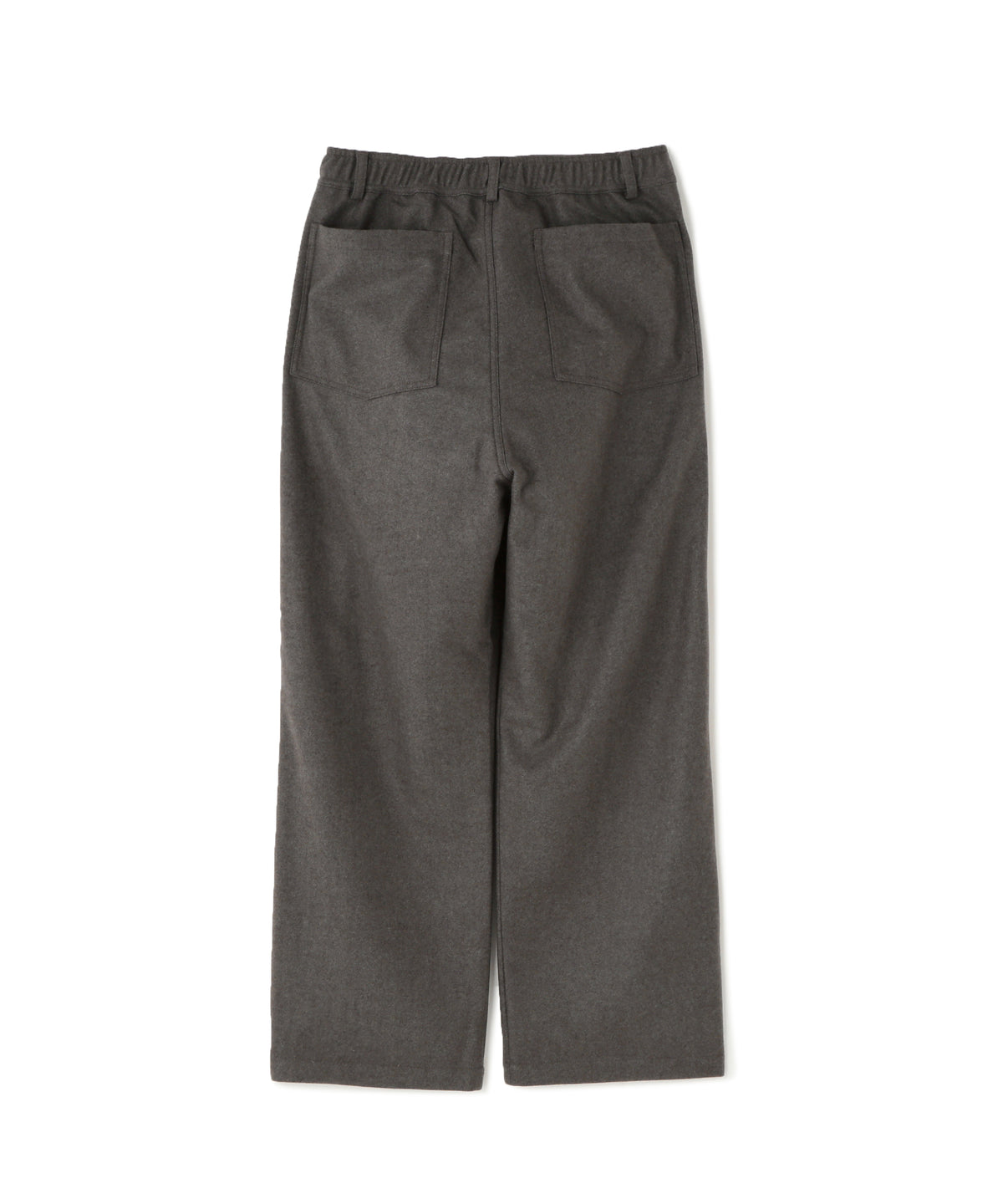 EASY TROUSERS  - Powder Melton -