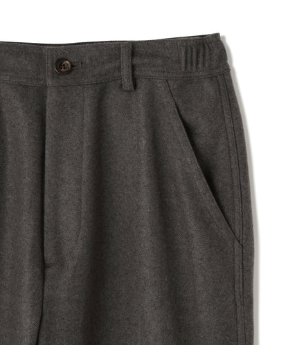 EASY TROUSERS  - Powder Melton -