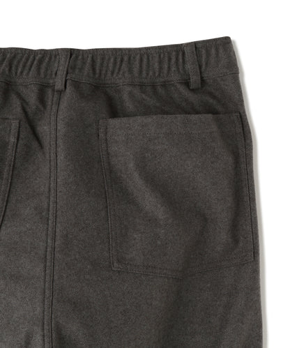 EASY TROUSERS  - Powder Melton -