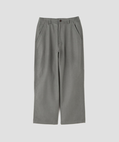 EASY TROUSERS  - Powder Melton -