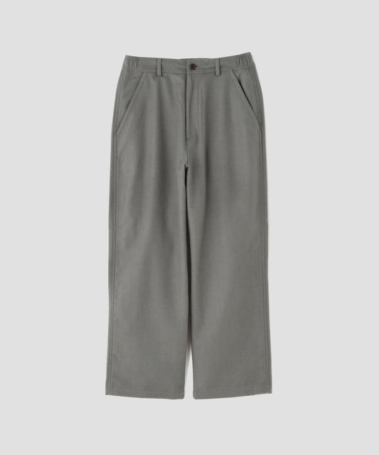 EASY TROUSERS  - Powder Melton -
